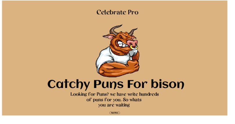 bison puns