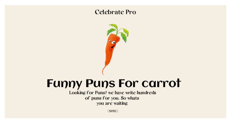 115+ Happy Carrot Puns to Tickle Your Funny Bone