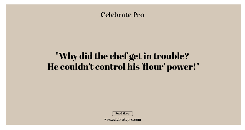 Best Short Chef Puns