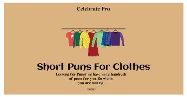 Best Short Cloths puns