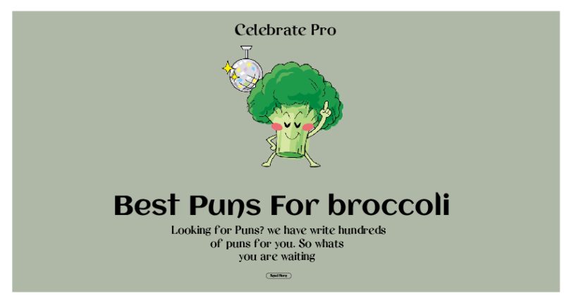 Broccoli Puns