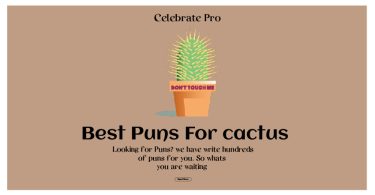 Cactus Pun