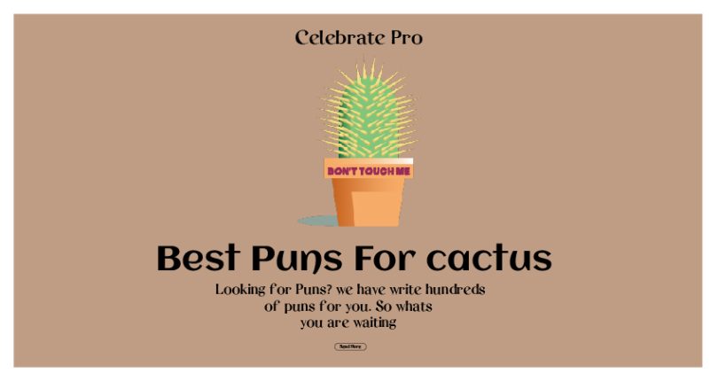 Cactus Pun