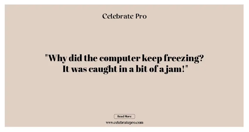 One-Liner Computer Puns.