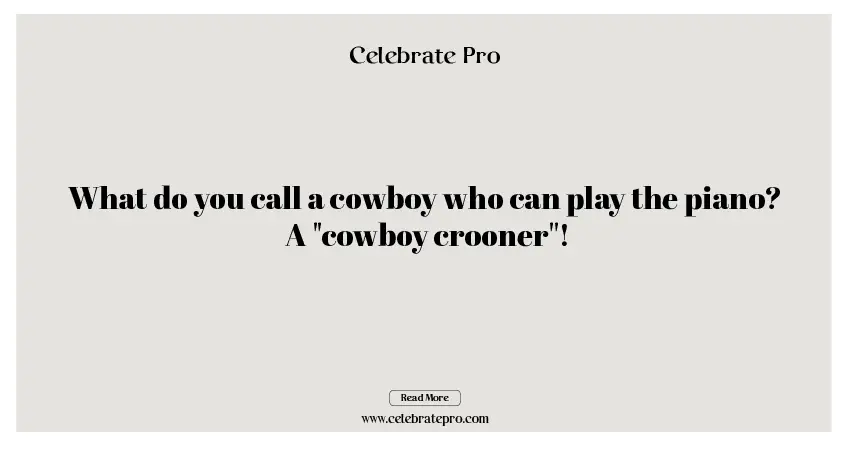 One-Liner Cowboy Puns