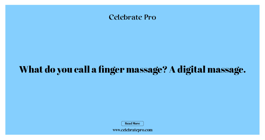 Best Short Massage Puns