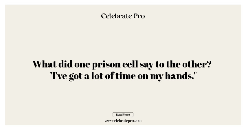 Best Short Prison Puns