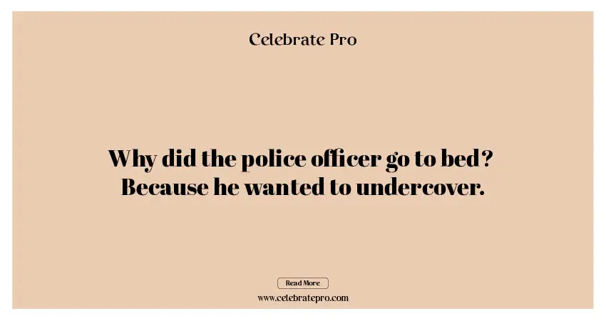 Best short police puns