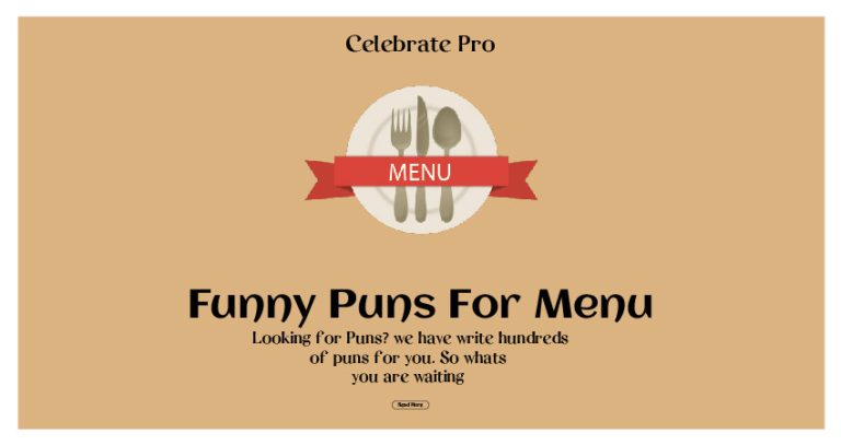 125 Best Menu Puns For Foodie Fun