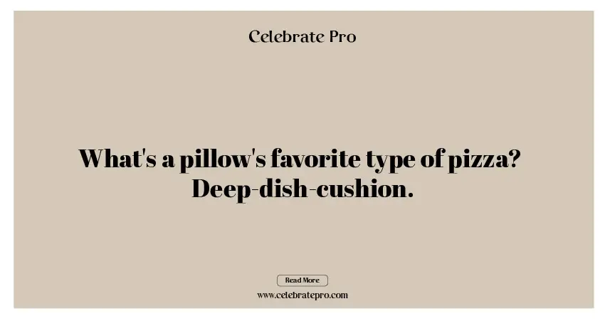 One-Liner Pillow Pun