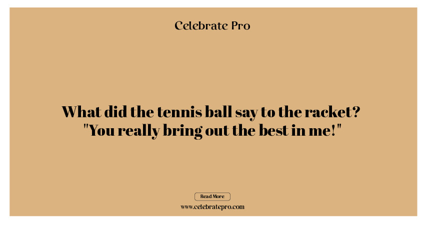 One-Liner Tennis Puns