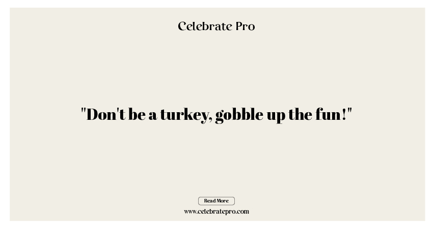 One-Liner Thanksgiving Puns