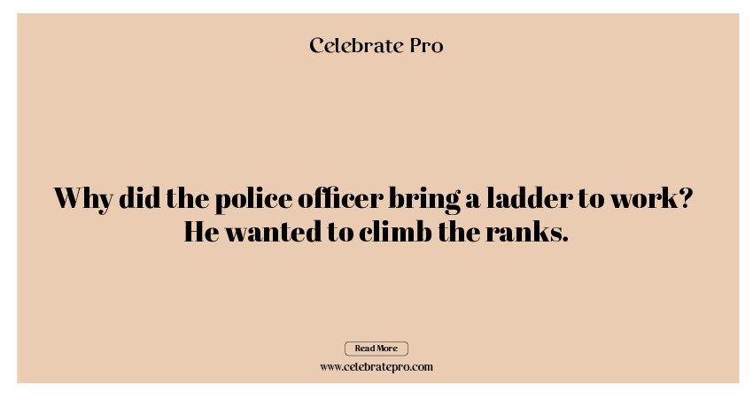 One-liner Police Puns