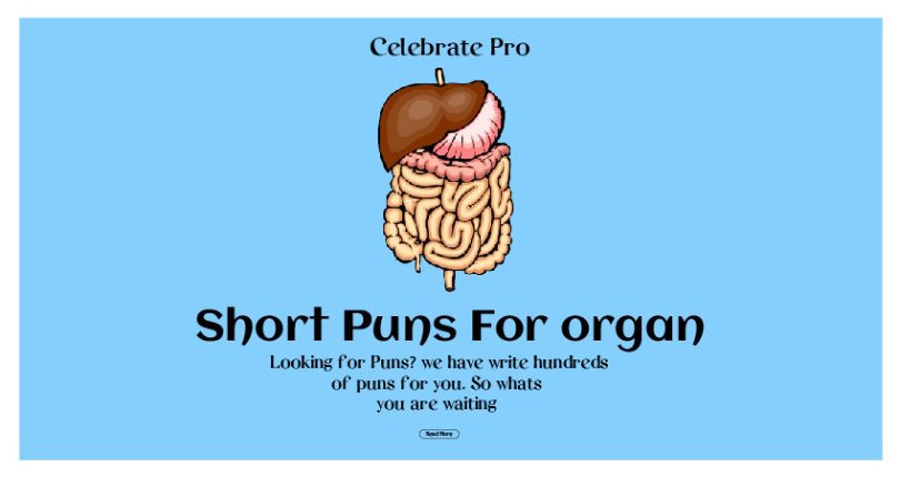 115+ Organ Puns to Breathe Life Into Your Day