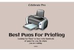 Printing Puns