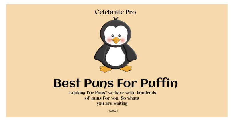 Puffin Puns