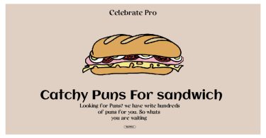 Sandwich Puns