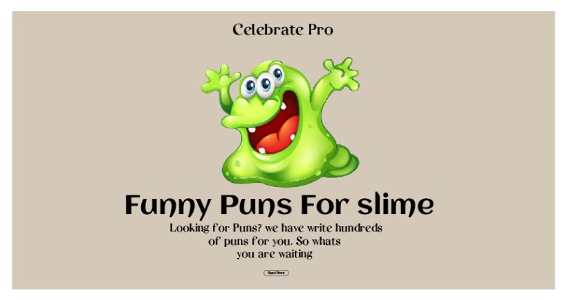 Slime Puns