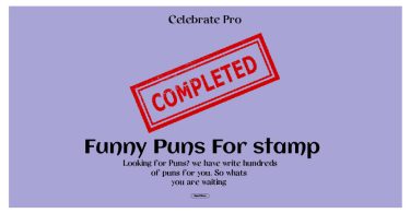 Stamp Puns