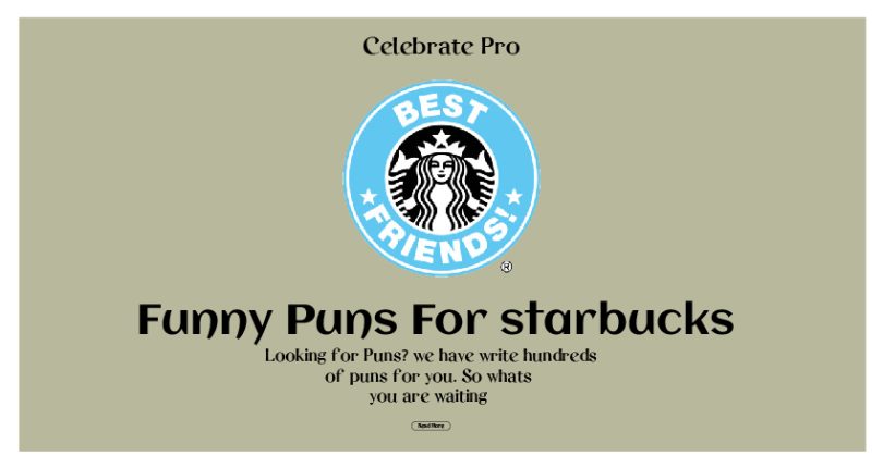 Starbucks Puns