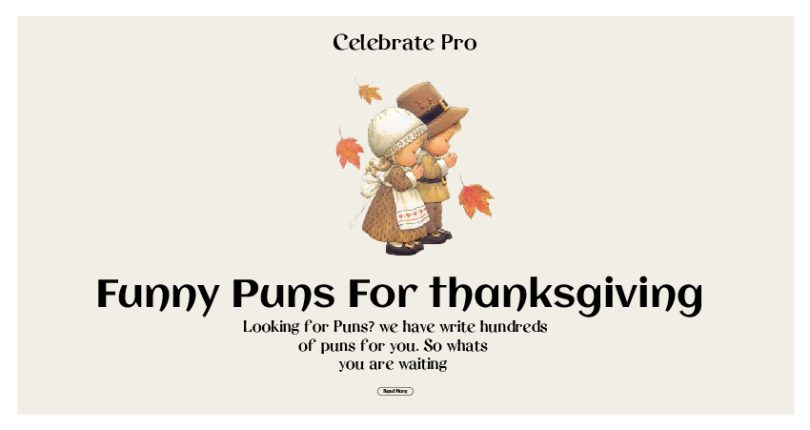 Thanksgiving Puns