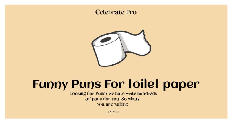 Toilet Paper puns