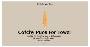 Towel Puns