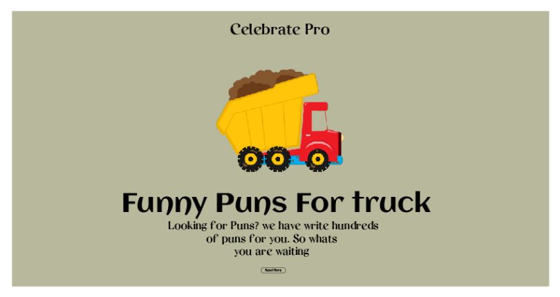 Truck Puns