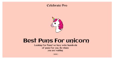 Unicorn Puns